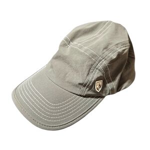 KUHL Hat 5 Panel Khaki StrapBack Hiking Outdoor Casual Born In The Mountains